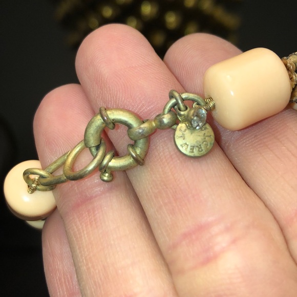 Like New J.Crew Blush Bead Necklace - Picture 6 of 7